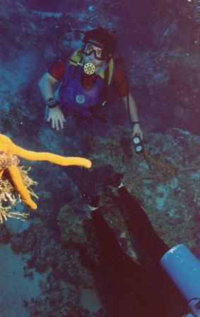 CESAR OCON BUCEO PROFUNDO EN COZUMEL